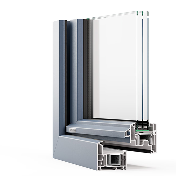 WERU Fensterprofil WERU CALIDO Bildquelle: WERU GmbH