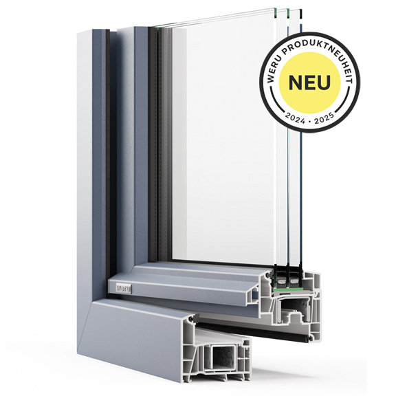 WERU Fensterprofil WERU CALIDO Bildquelle: WERU GmbH