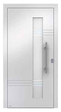 Modellbeispiel einer WERU AMENTA Kunststoff-Haustür | Bildquelle: WERU GmbH Bildquelle: WERU